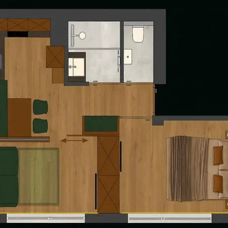 아파트호텔 Appartementhaus Battisti 4*